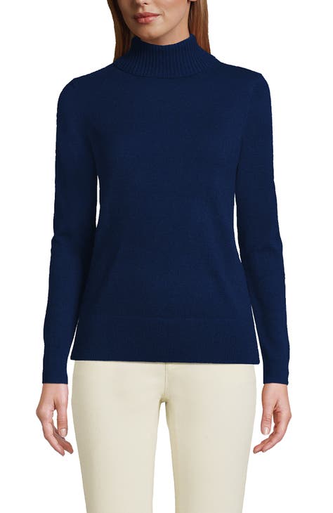 Blue Cotton and Cashmere Sweater main image 1