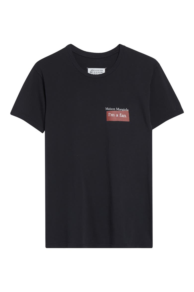 Fan Cotton Graphic T-Shirt, Alternate, color, CHARCOAL