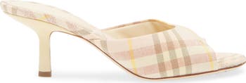 Burberry Mews Check Slide Sandal (Women) | Nordstrom Burberry Mews Check Slide Sandal (Women) | Nordstrom