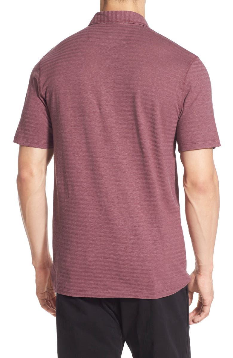 Gramicci 'Drake' Stripe Polo, Alternate, color, 