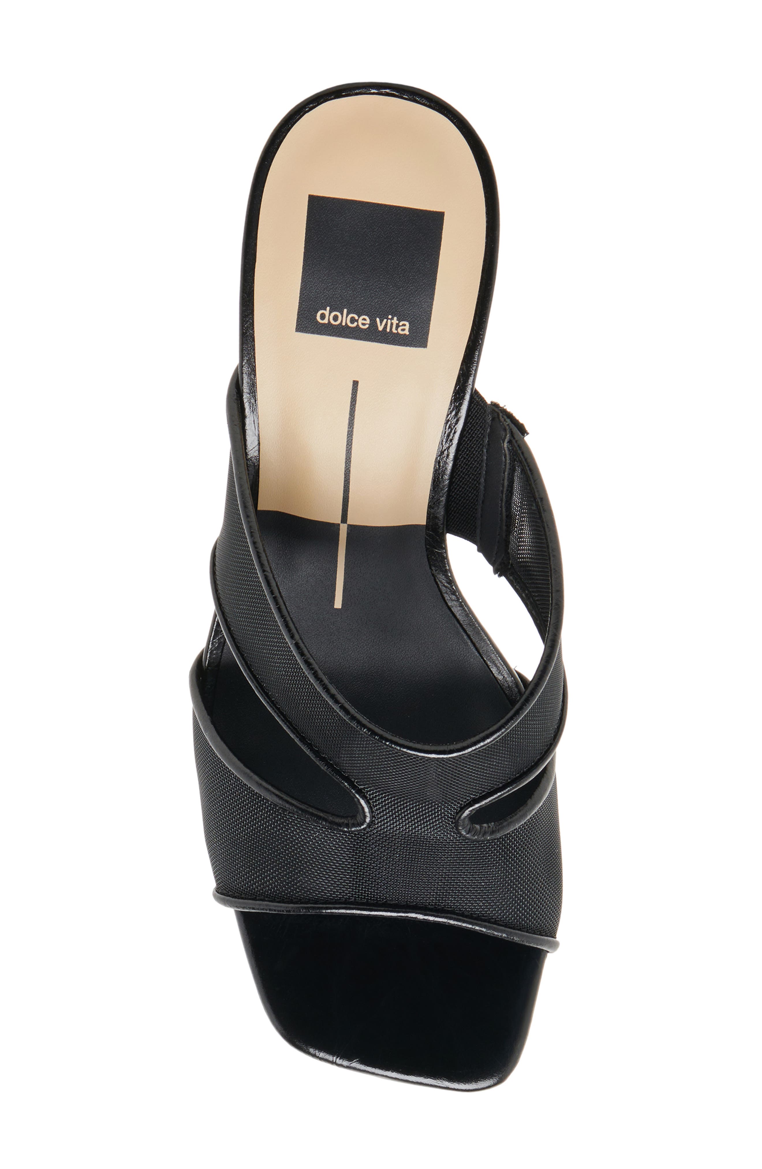 Dolce Vita Gitel Slide Sandal, Alternate, color, Onyx Mesh