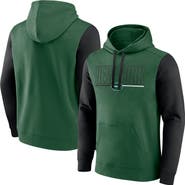 FANATICS Men's Fanatics Green/Black New York Jets Outline Pullover Hoodie