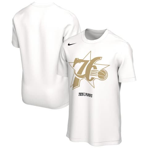 Unisex Nike  White Philadelphia 76ers 2026 NBA Playoffs Mantra T-Shirt