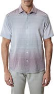 Robert Barakett Tiffin Short Sleeve Woven Button-Up Shirt