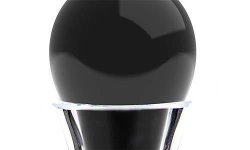 Anna New York Elevo Cut Crystal Decanter In Black