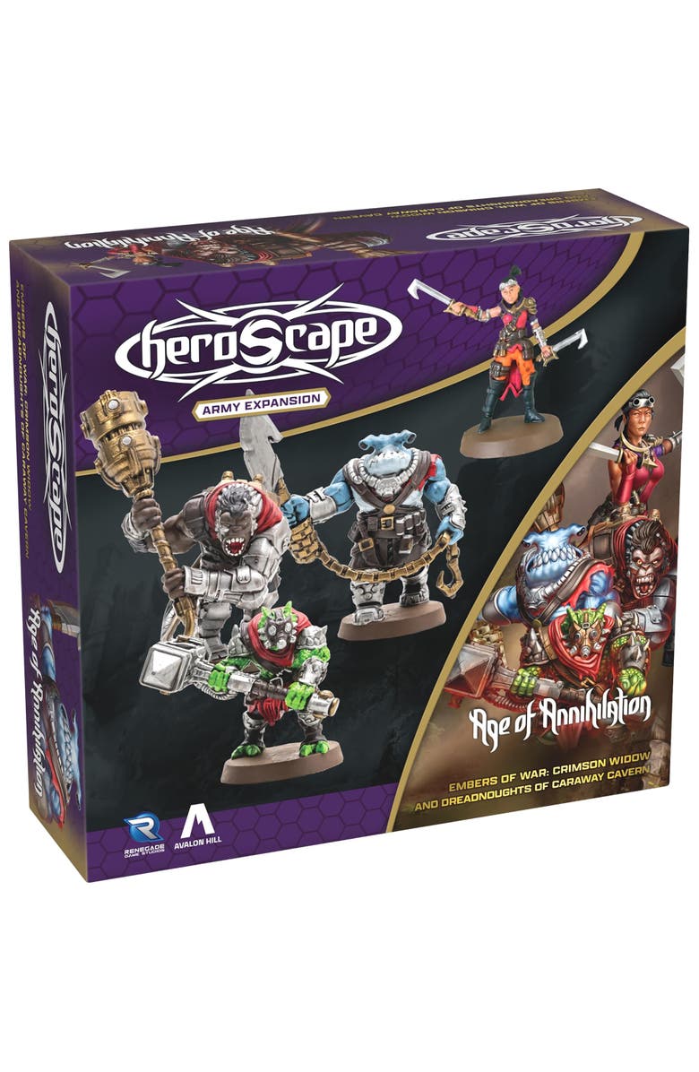 Renegade Game Studios Crimson Widow and Dreadnoughts of Caraway Cavern Expansion, Main, color, Multicolored