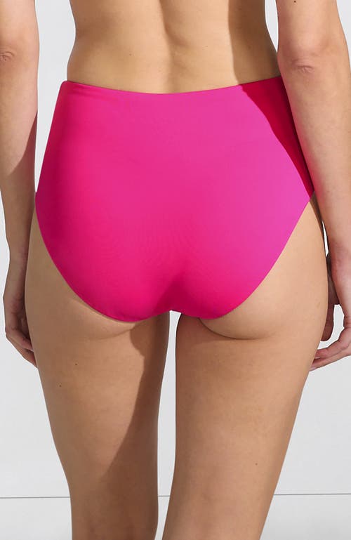 LANDS' END LANDS' END CHLORINE RESISTANT MID RISE CLASSIC BIKINI BOTTOMS
