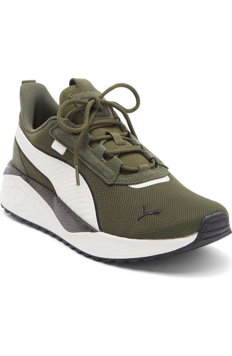 PUMA Pacer 23 Street Sneaker, Main, color, Green Moss/ Warm White/ Black