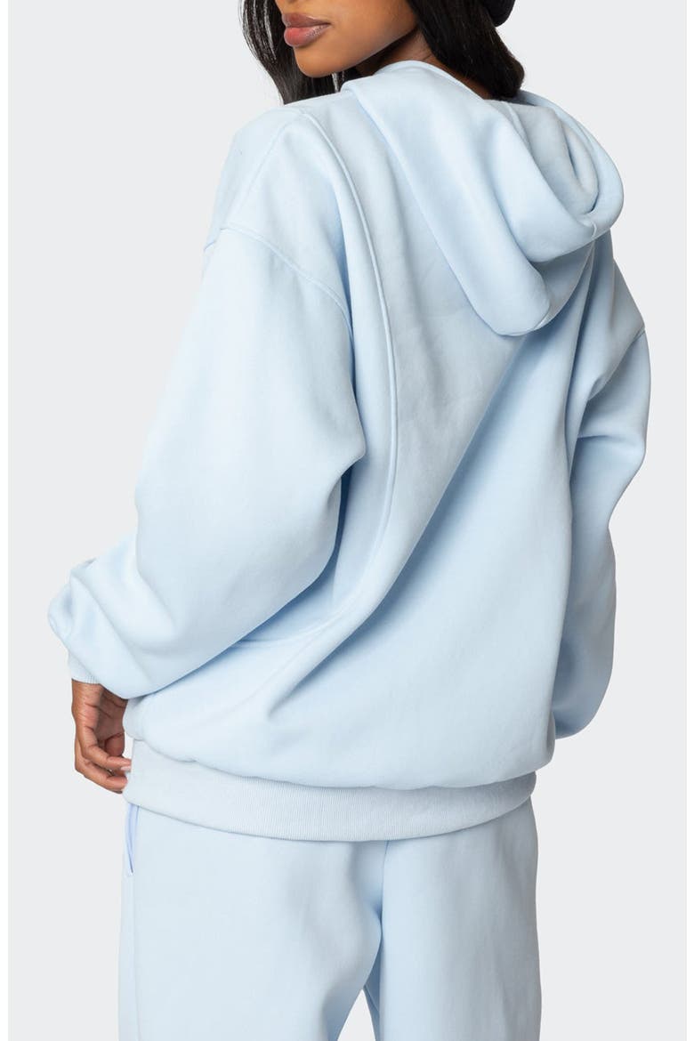LA Love Oversize Hoodie, Alternate, color, LIGHT-BLUE