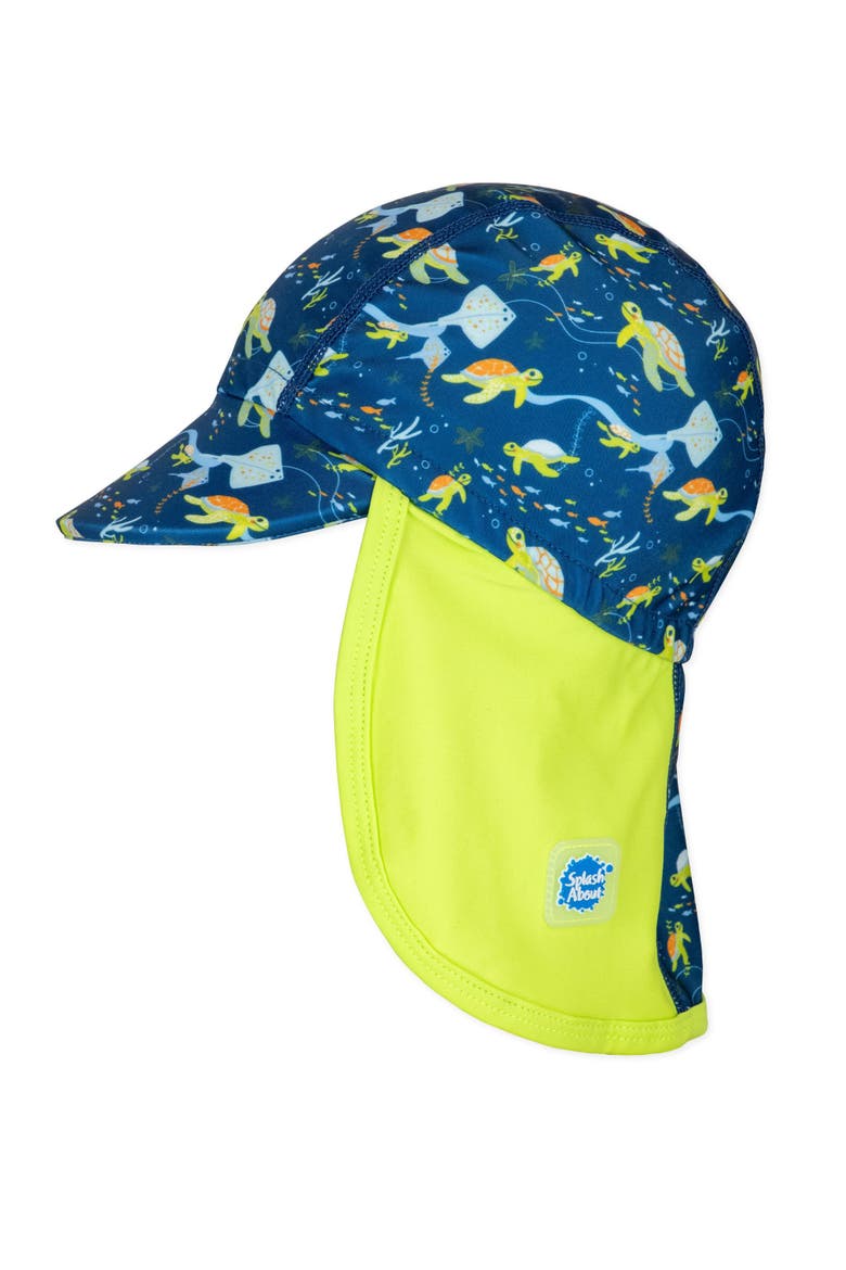 Legionnaire Sun Hat, Alternate, color, Turtle Tide