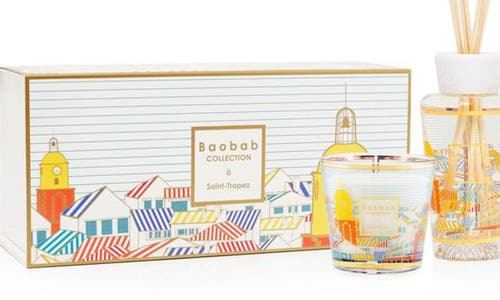 Baobab Collection My First Baobab Candle & Diffuser Gift Box - Saint-tropez In Saint-tropez