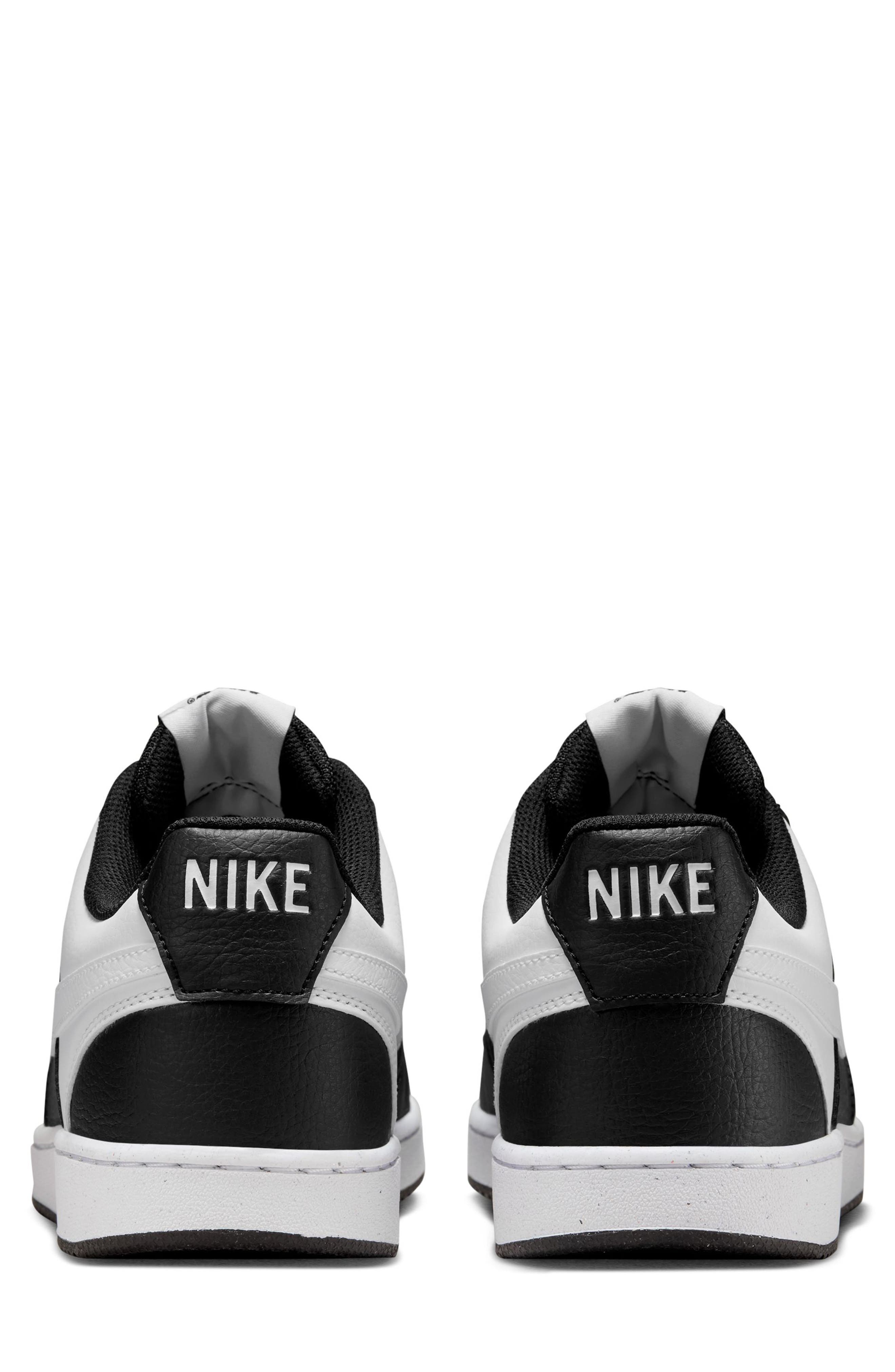 Nike Court Vision Low Sneaker, Alternate, color, 001 Black/White