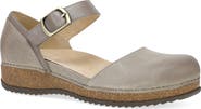 Dansko Mae Ankle Strap Platform Clog