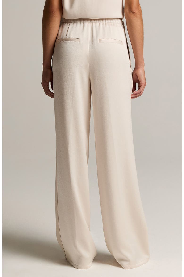 Shine Crepe Pull-On Pants, Alternate, color, BLUSH CLOUD