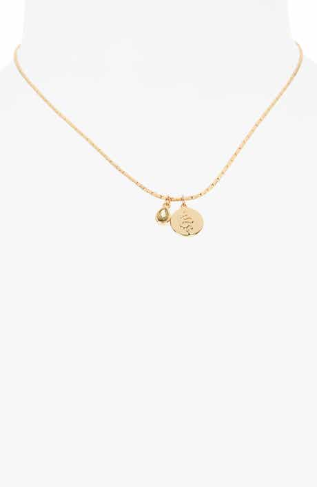 Ettika Snake Coin Pendant Necklace