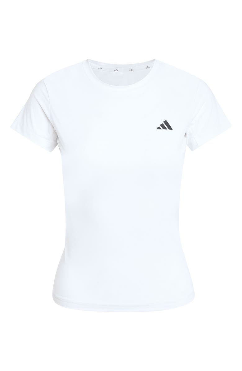 adidas Power Essentials Workout Contour T-Shirt, Alternate, color, White