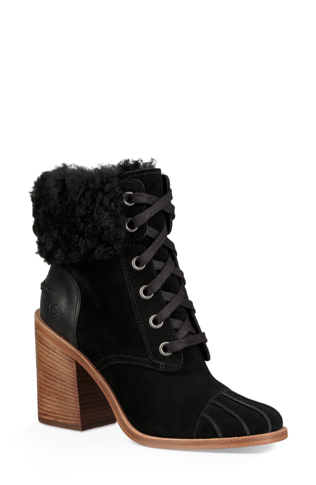 UGG<sup>®</sup> Jaxon Cuff Bootie, Main, color, 