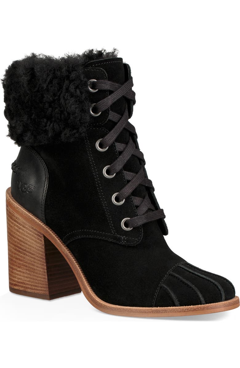 UGG<sup>®</sup> Jaxon Cuff Bootie, Main, color,