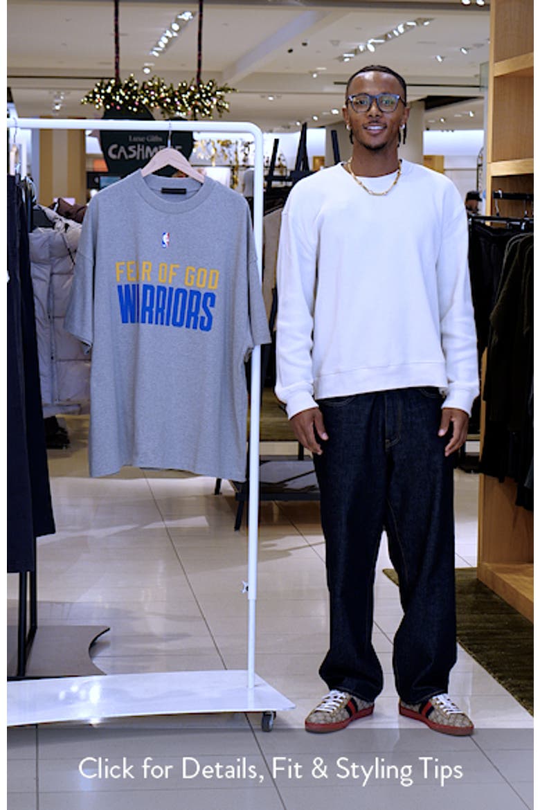 x NBA '90s Fit Warriors Graphic T-Shirt (Men) | Nordstrom