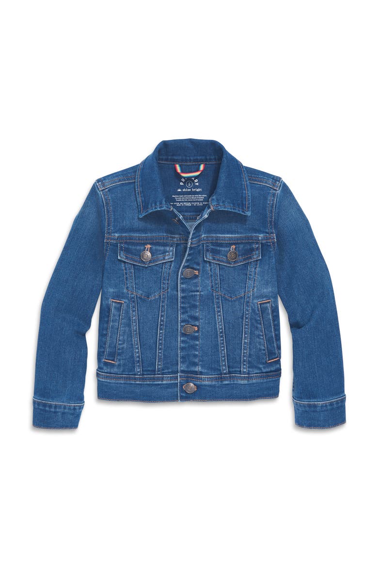 Kids Denim Jacket, Main, color, Classic Wash