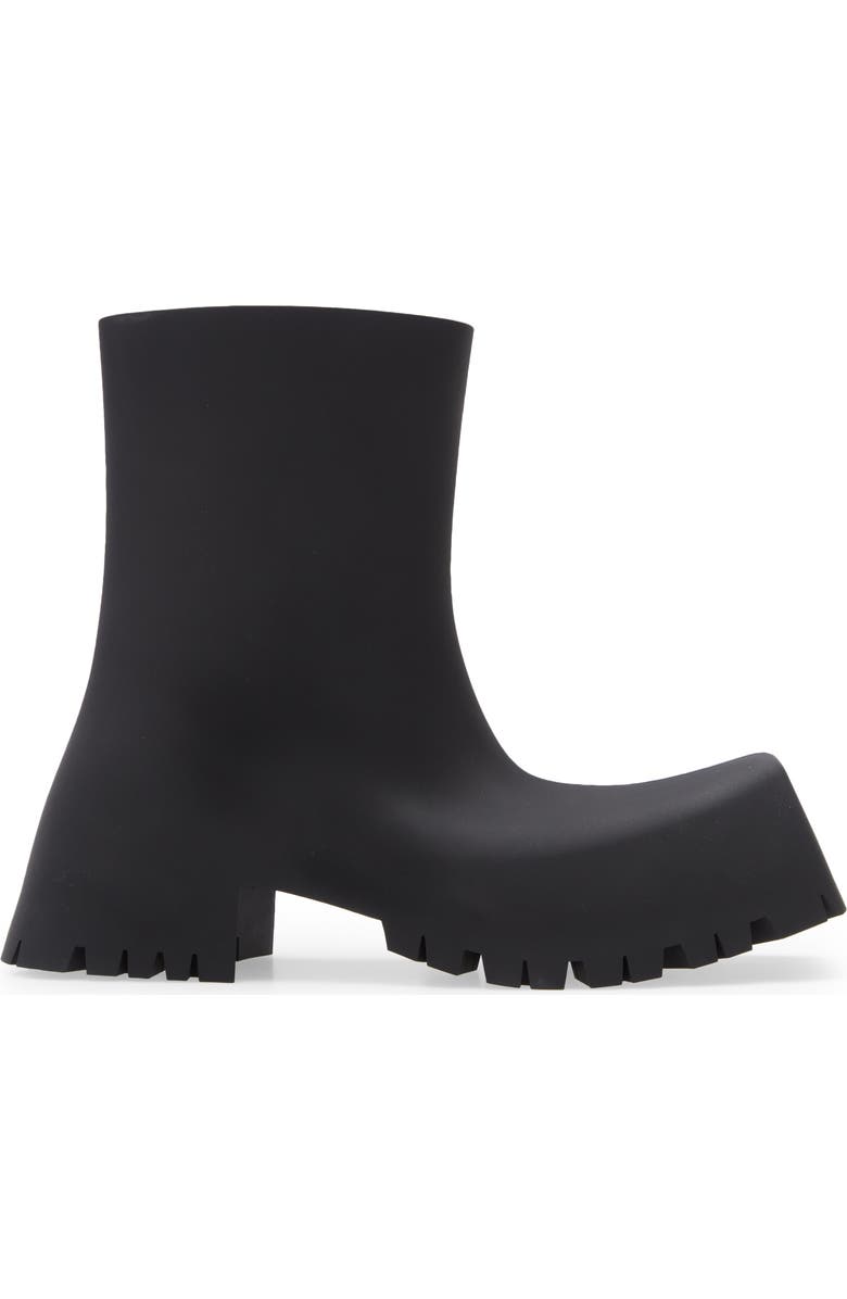 Balenciaga Trooper Rubber Boot, Alternate, color,