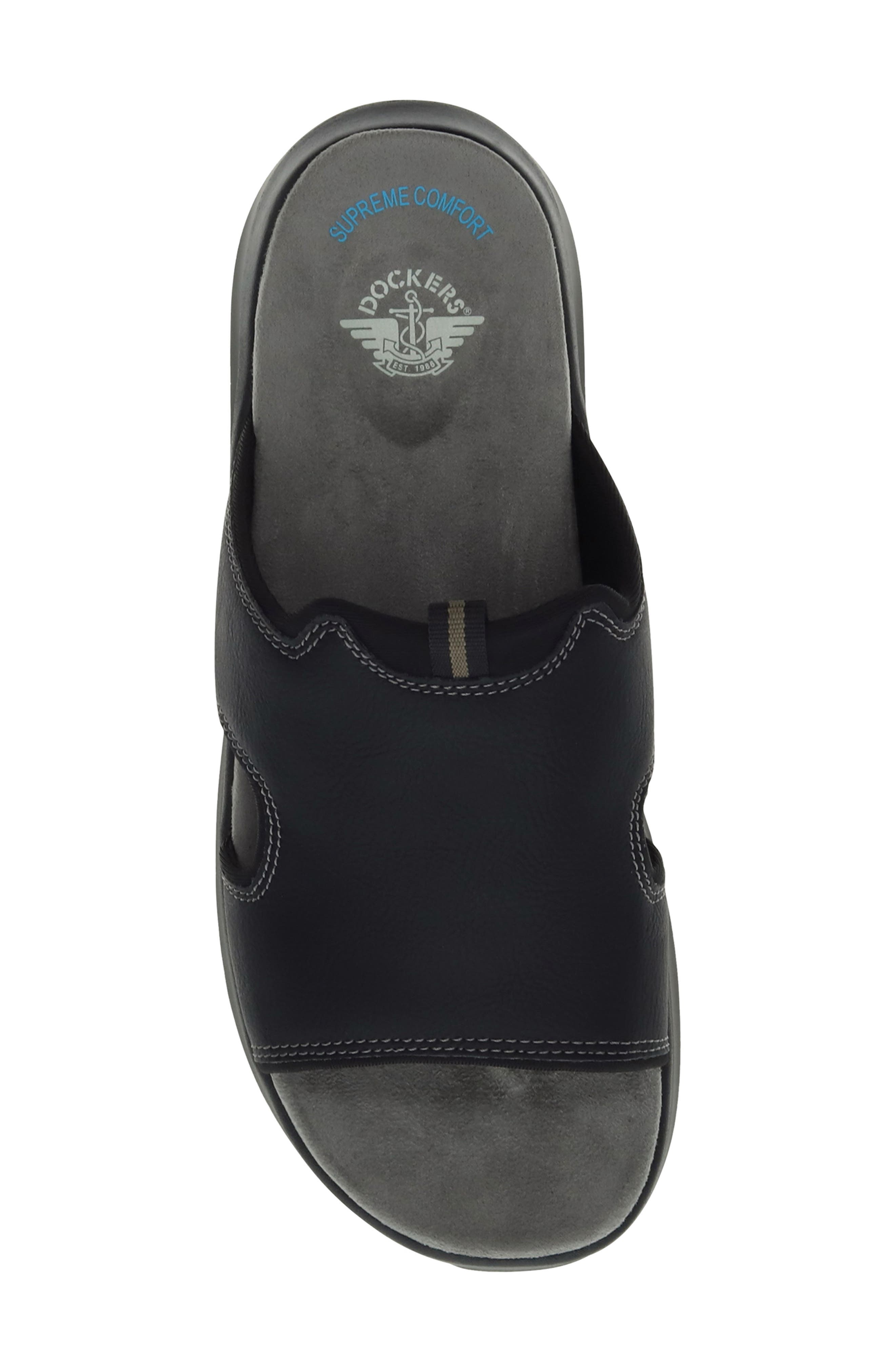 Dockers<sup>®</sup> Barlin Comfort Slide Sandal, Alternate, color, Black