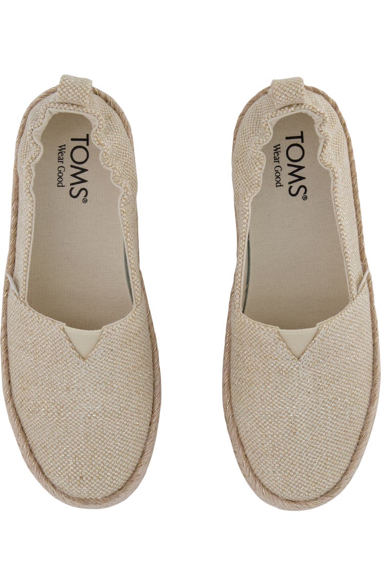 TOMS Kids' Valencia Platform Espadrille, Alternate, color,