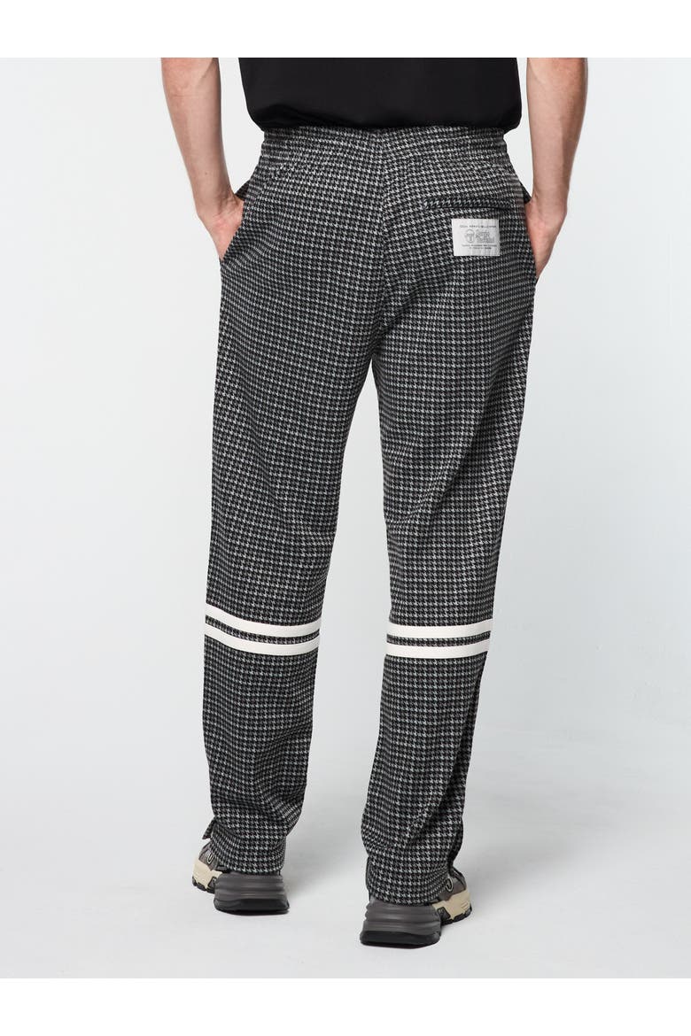 Dallas Houndstooth Track Pant, Alternate, color, BLACK BEAUTY
