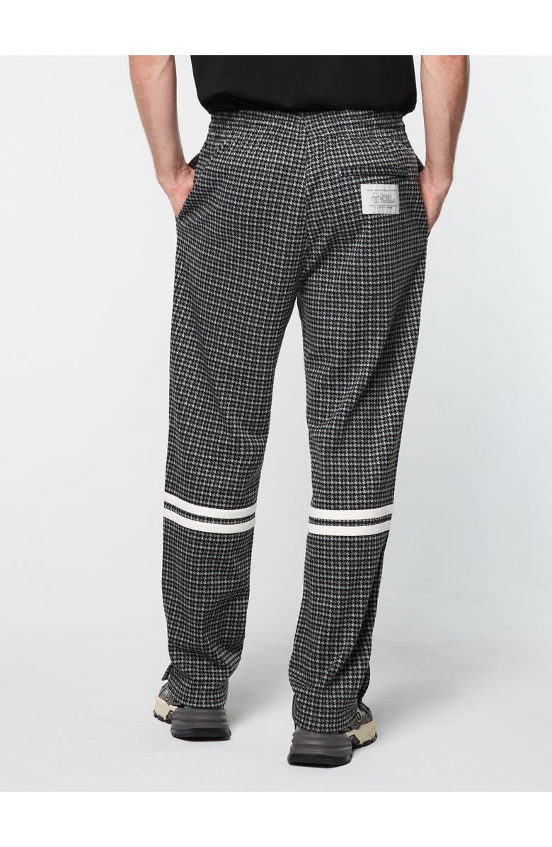 Sergio Tacchini Dallas Houndstooth Track Pant, Alternate, color, Black Beauty