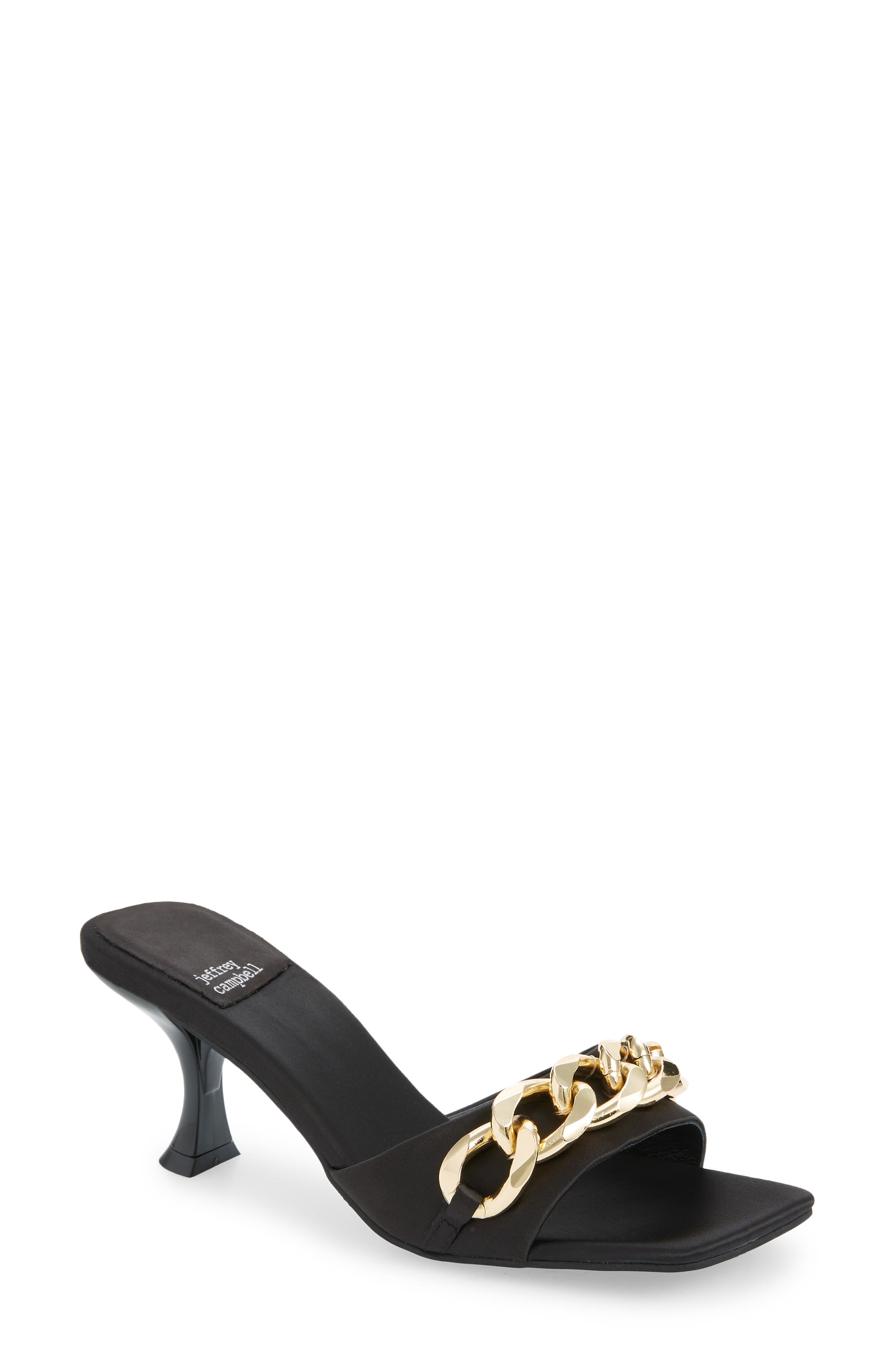 Jeffrey Campbell Mr Big Chain Slide Sandal, Main, color, 