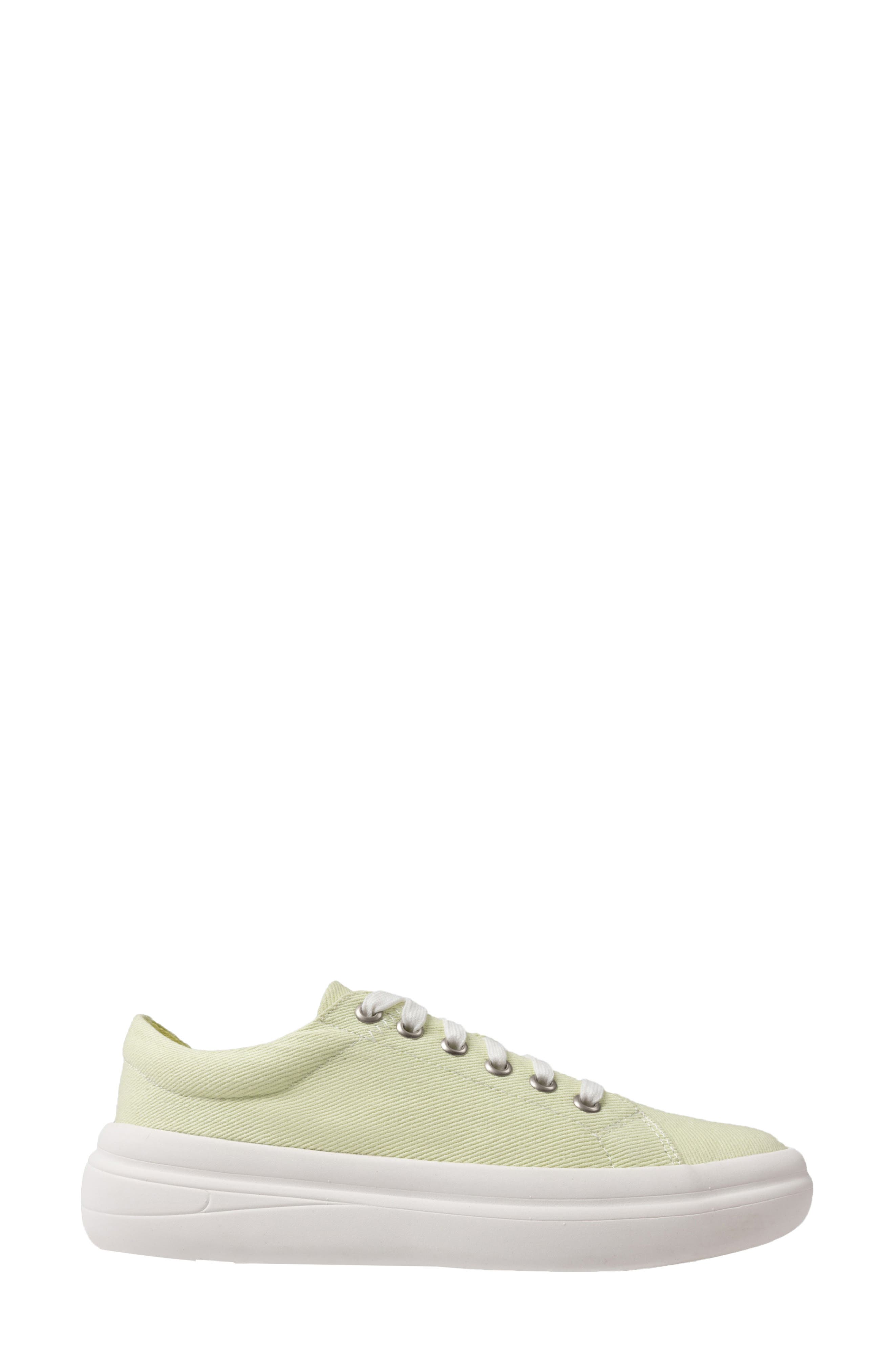 Makenna Sneaker, Alternate, color, GREEN ESSENCE