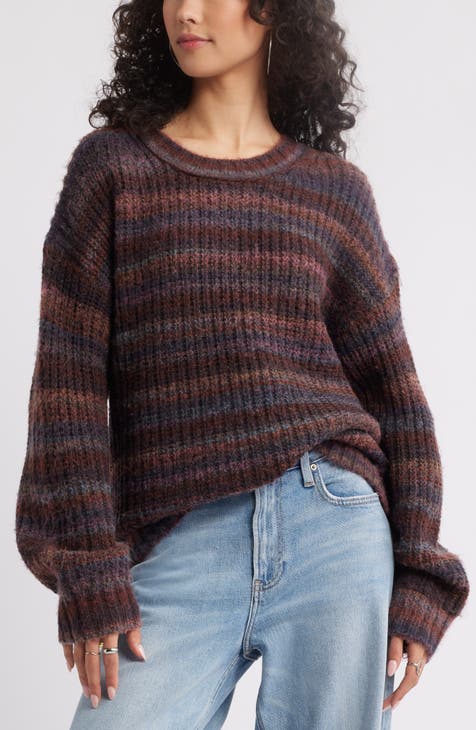 Women s Oversized Striped Sweaters Nordstrom