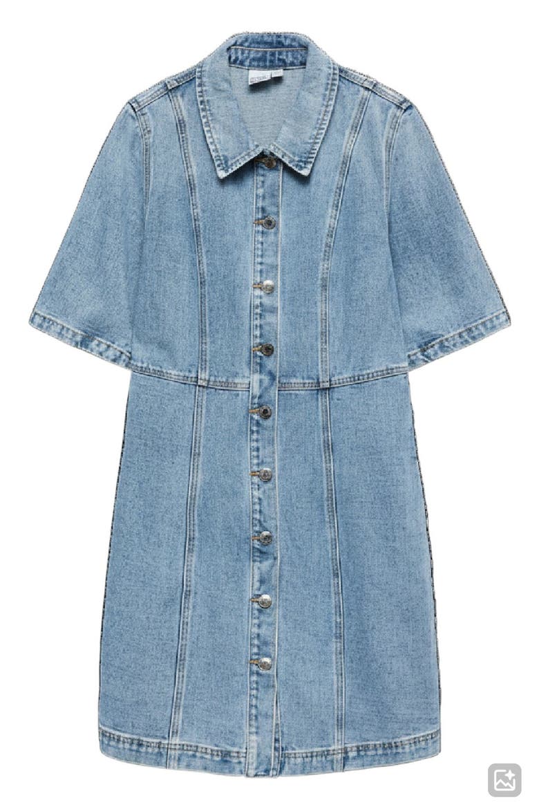 Daisy Denim Dress, Alternate, color, LIGHT BLUE DENIM