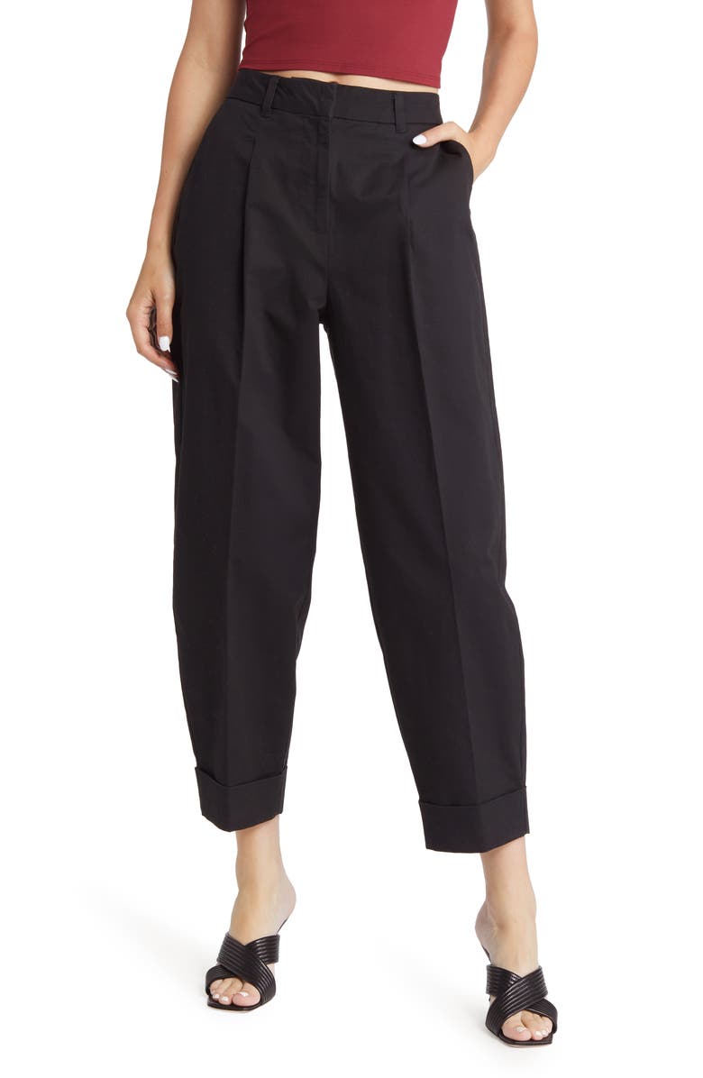 VERO MODA Aviaya Barrel Cuff Pants, Main, color,