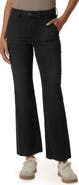 KUT from the Kloth Kelsey High Waist Raw Hem Ankle Flare Leg Jeans