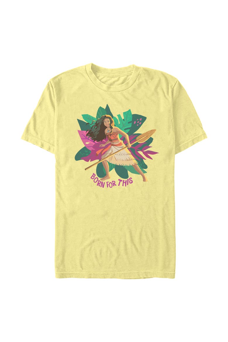 Men's Moana Born For This  Graphic T-Shirt, Main, color, Banana