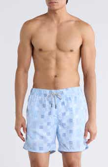 Vintage Summer Ponji Volley Swim Shorts