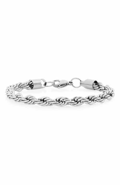 Twisted Rope Chain Bracelet