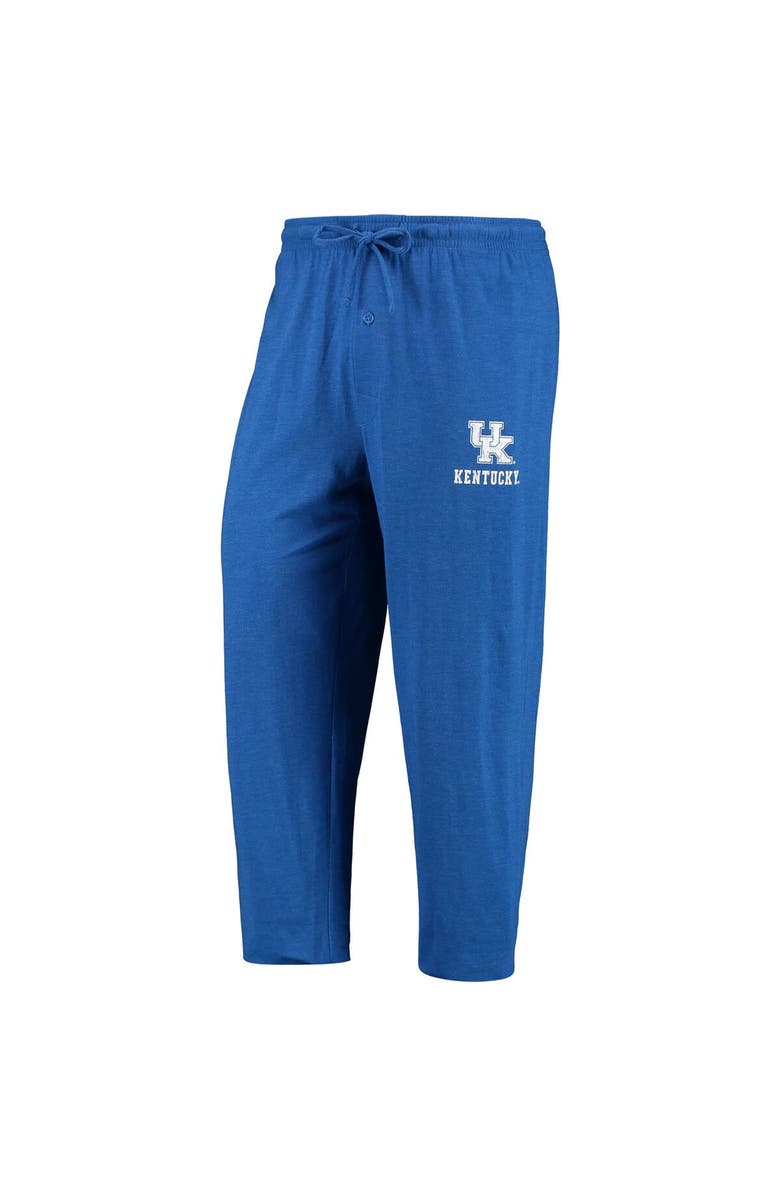 CONCEPTS SPORT Men's Concepts Sport Royal/Heathered Charcoal Kentucky Wildcats Meter Long Sleeve T-Shirt & Pants Sleep Set, Alternate, color, Royal