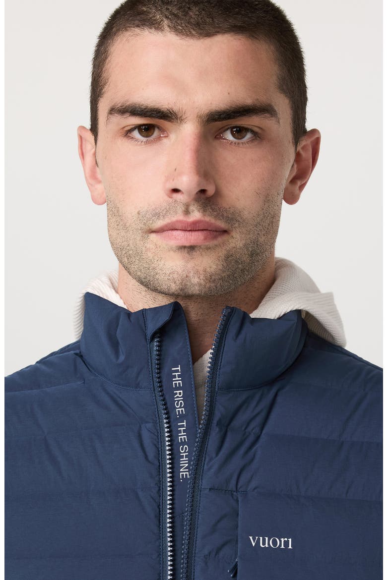 Steadfast Water Repellent Insulated Vest, Alternate, color, BLUE COAST