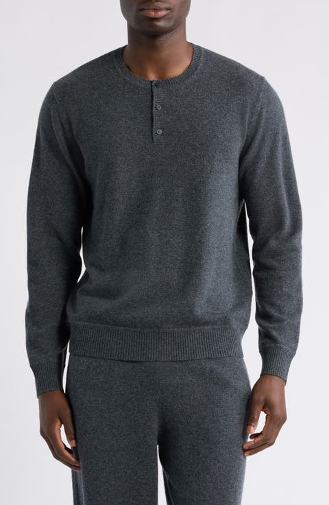 Cashmere Henley Sweater