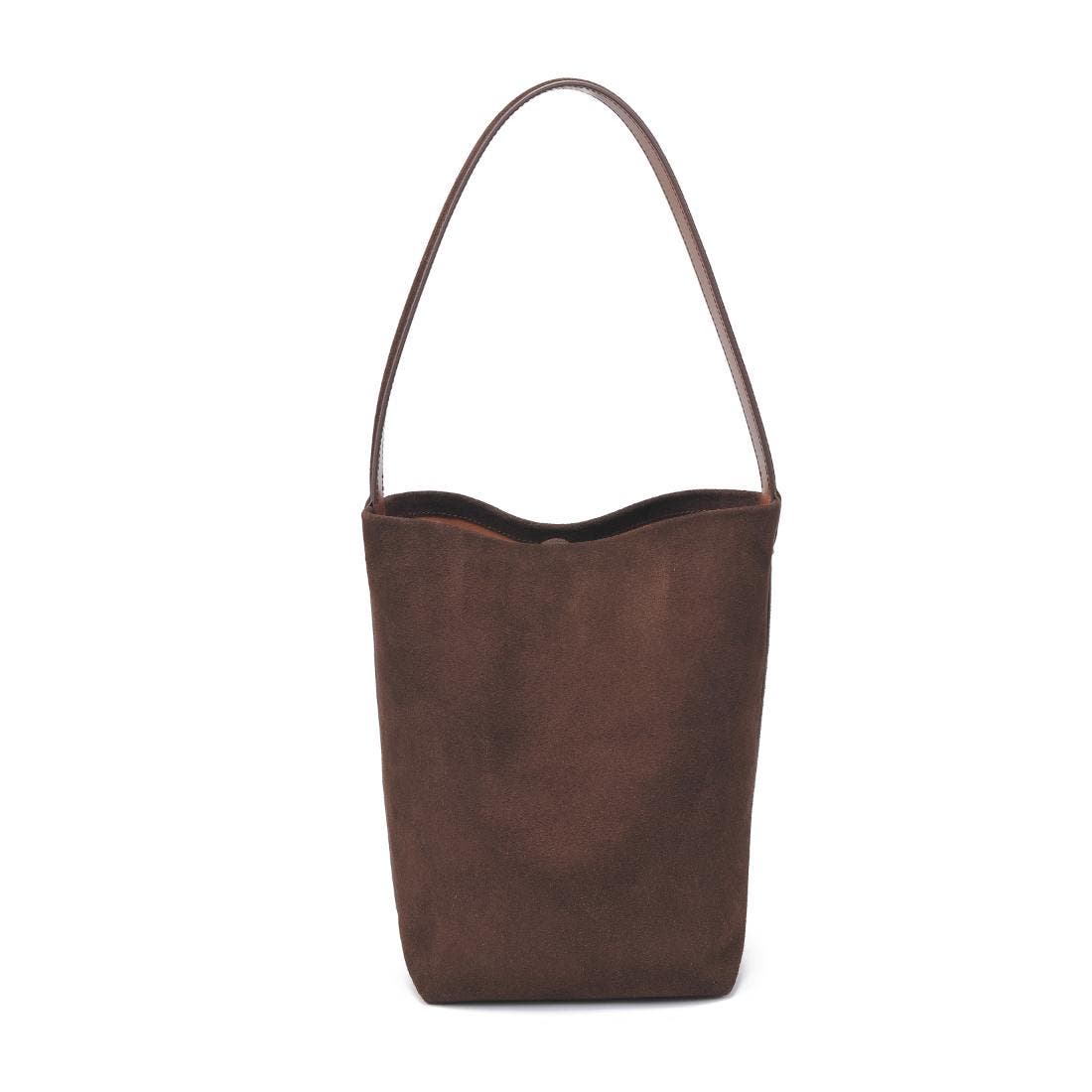 MODA LUXE Colette Bucket, Main, color, Chocolate