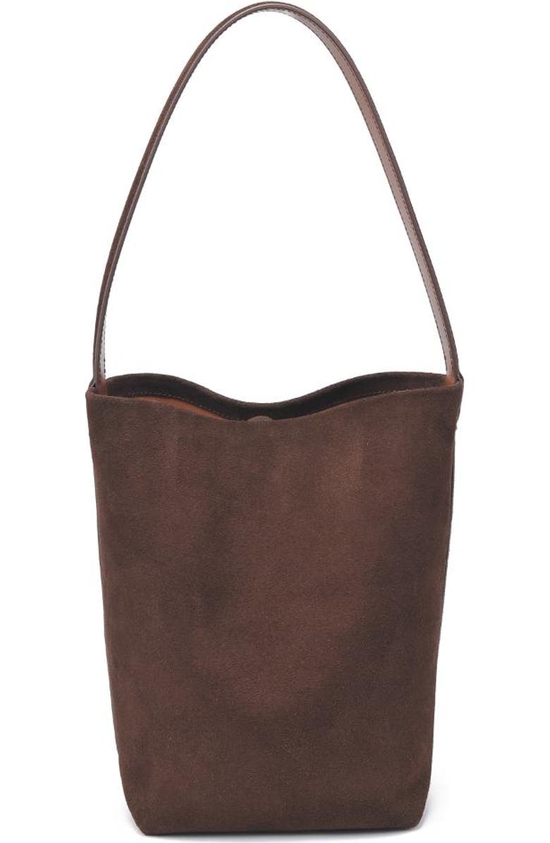 MODA LUXE Colette Bucket, Main, color, Chocolate