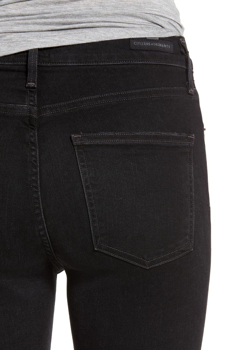 Citizens of Humanity Rocket High Waist Ripped Ankle Skinny Jeans, Alternate, color, 
