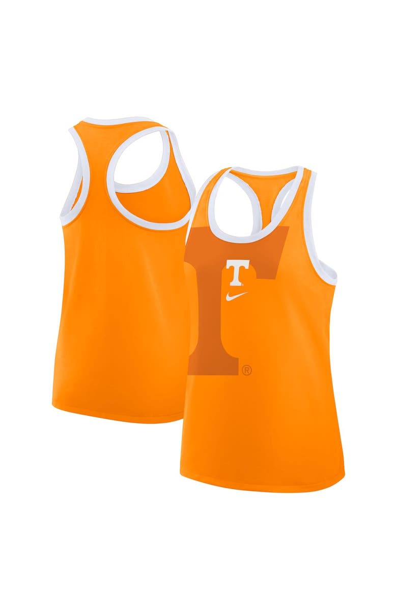 Nike Women's Nike Tennessee Orange Tennessee Volunteers Primetime Tri-Blend Racerback Tank Top, Alternate, color, Tennessee Orange