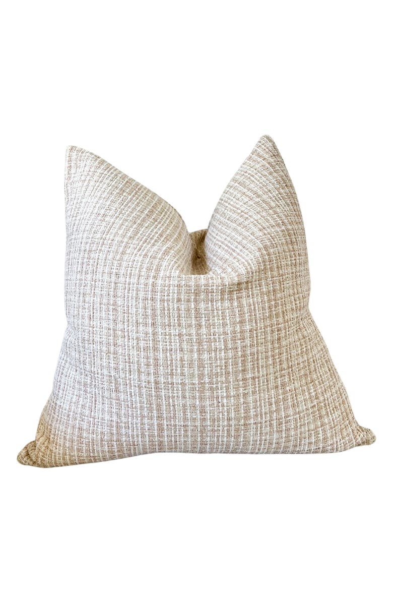 MODISH DECOR PILLOWS Tweed Pillow Cover, Alternate, color, White Tones