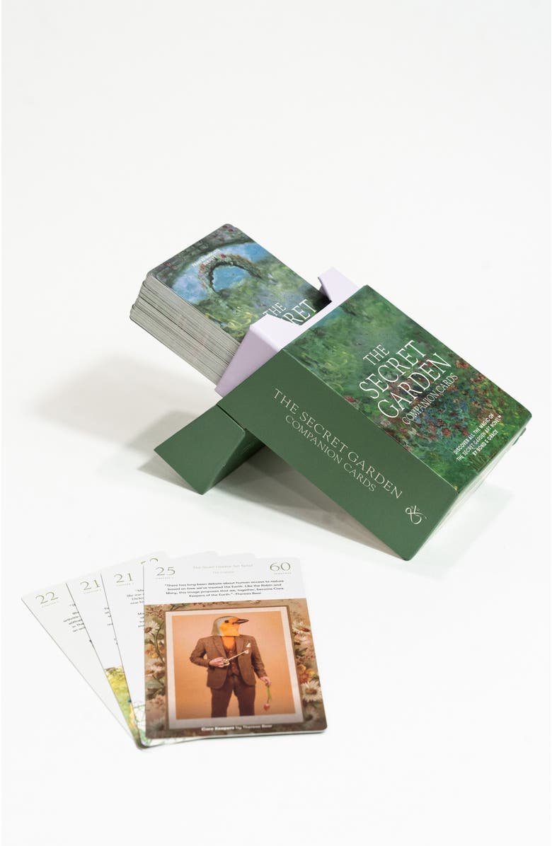 Bond & Grace The Secret Garden Companion Cards, Alternate, color, Green