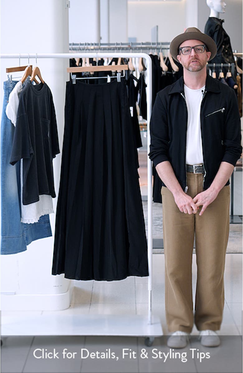 Pleated Wide Leg Pants, sales video thumbnail