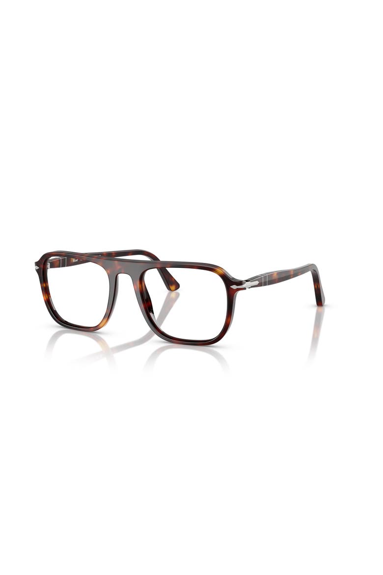 51mm Square optical glasses, Main, color, Tortoise