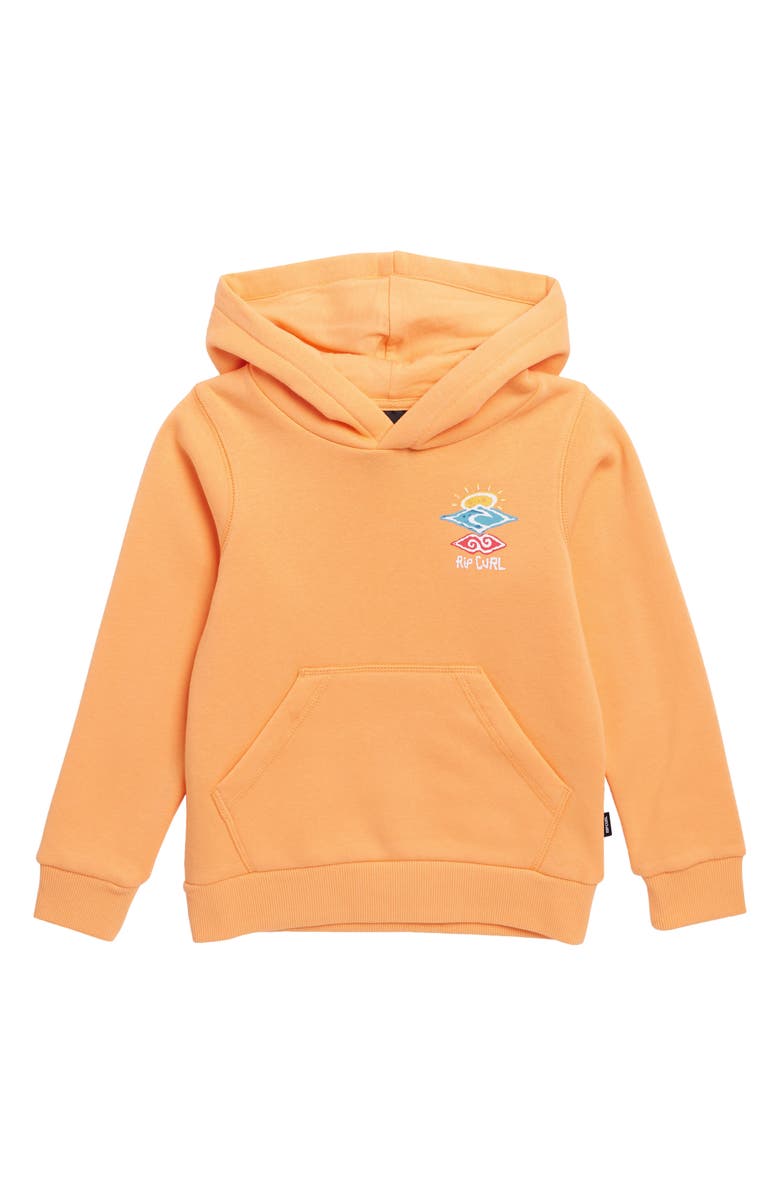 Rip Curl Kids' Icons of Shred Organic Cotton Hoodie, Main, color, 